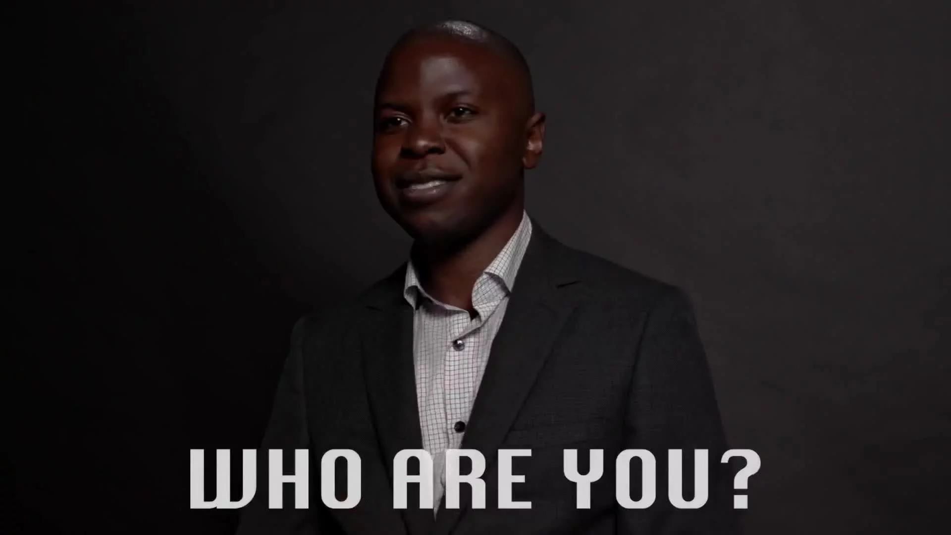 Samuel speaking about resilience and growth